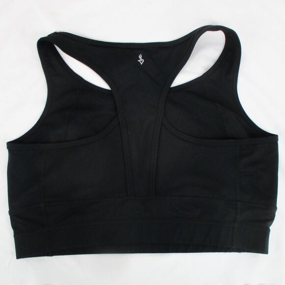 Torrid Active Sports Bra Womens 2 US 2X Plus Black Racerback Stretch Yoga Gym - Picture 6 of 7